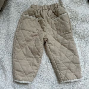 Baby quilted bubble pant